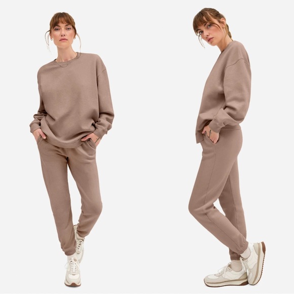 MATE The Label Organic Fleece Cotton Set Sweatpant...